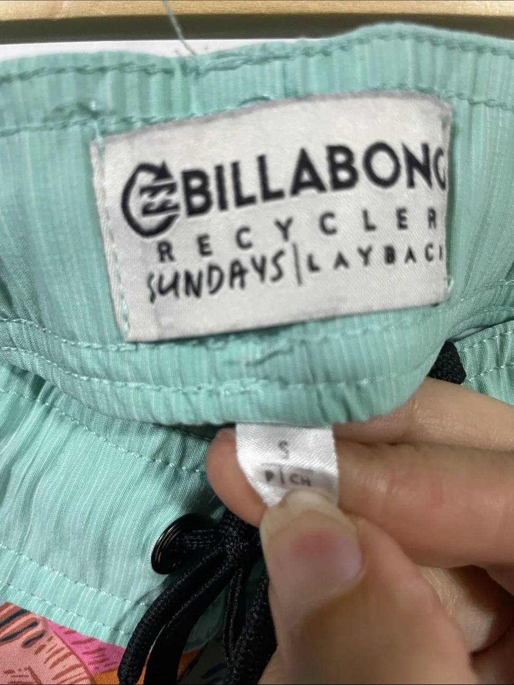 Billabong Men’s Light Blue Tropical Fish Board Shorts